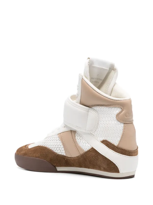 Chloé Kick high-top Sneakers | Brown | FARFETCH