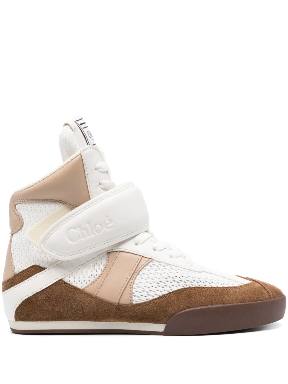 Chloé Kick high-top sneakers Brown