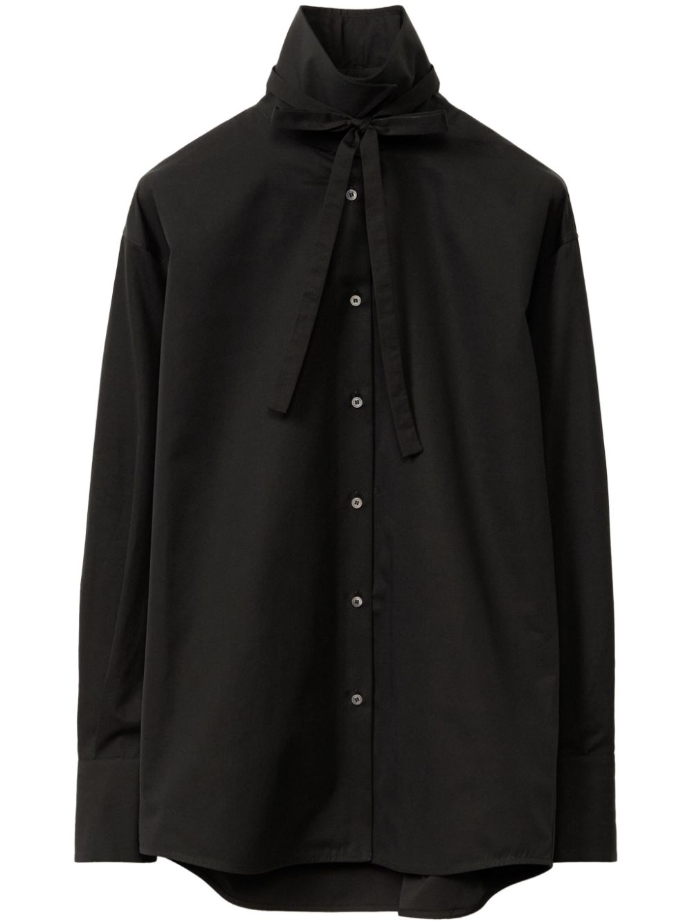 Fabiana Filippi poplin shirt - Black