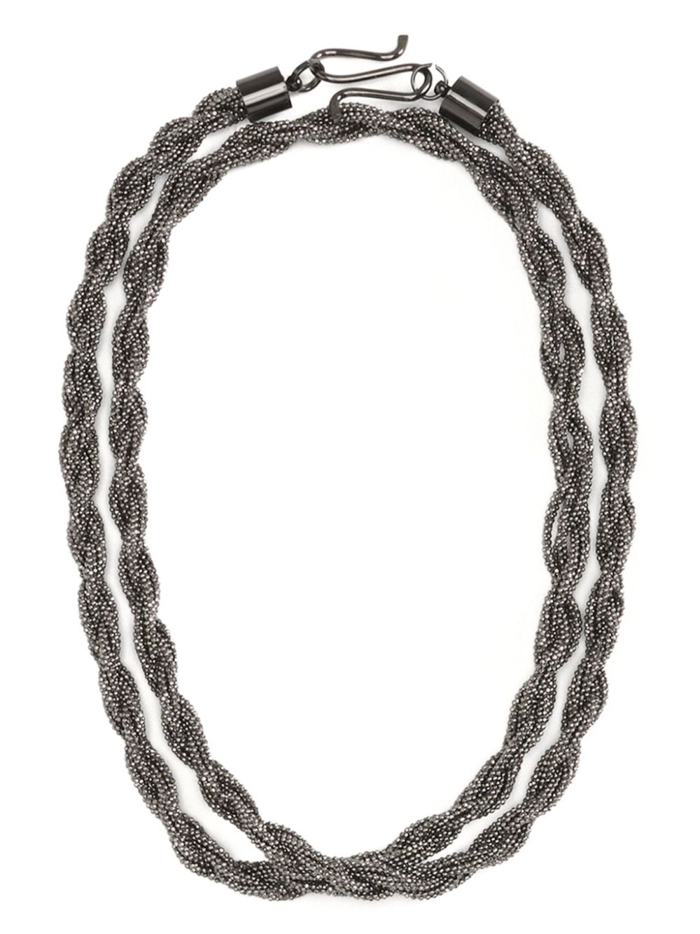 Fabiana Filippi torchon necklace - Black