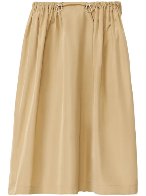 Fabiana Filippi pleated midi skirt 