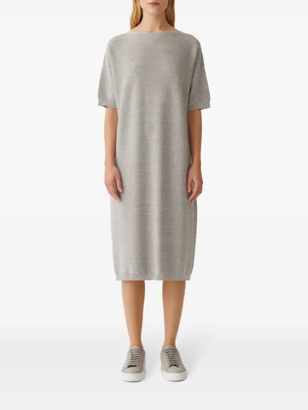 関税送料込♡Fabiana Filippi ニットドレス/ワンピース Fabiana Filippi ニットドレス | グレー | FARFETCH JP