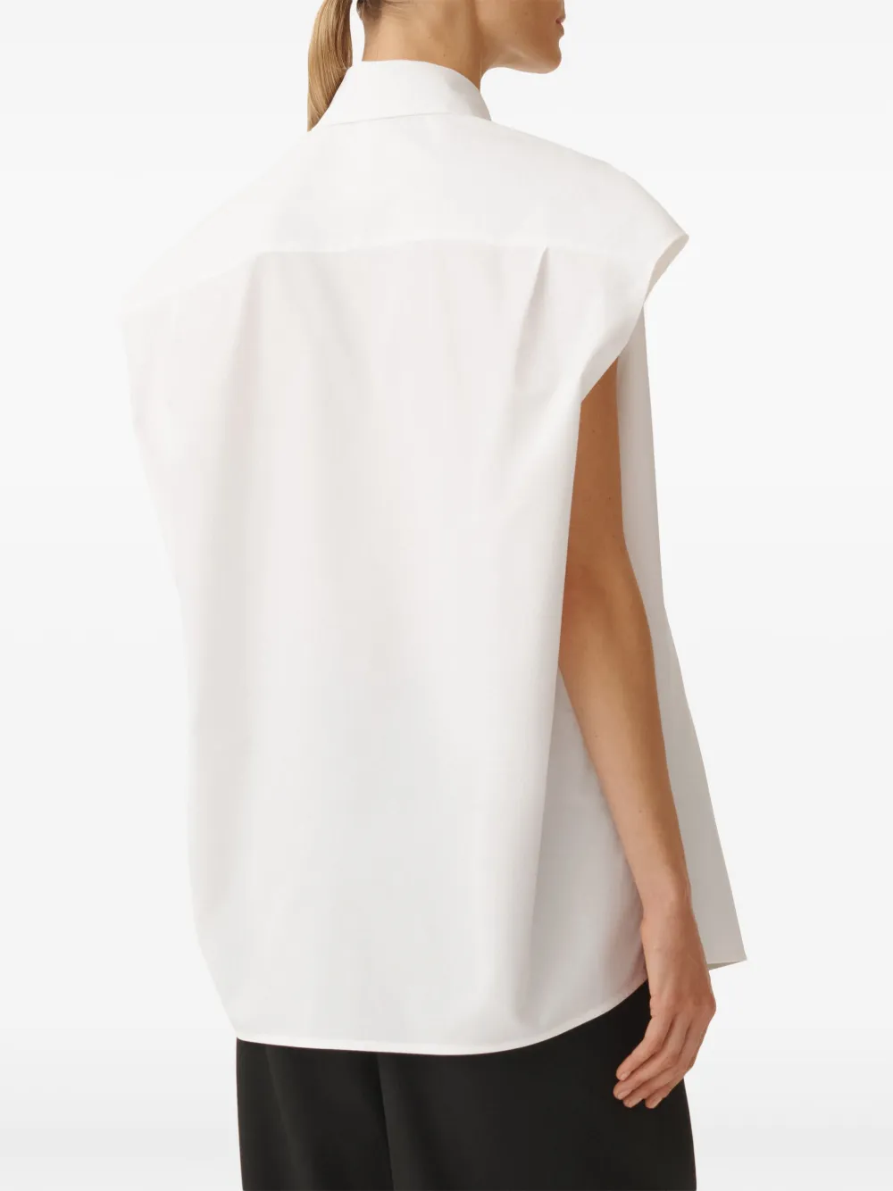 Fabiana Filippi Popeline blouse Wit