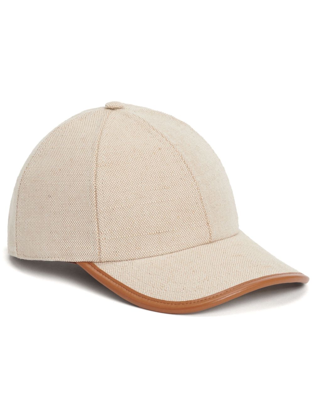 Fabiana Filippi canvas baseball cap - Neutrals