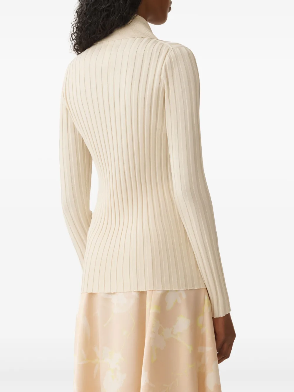 Fabiana Filippi Grofgeribbeld vest Wit