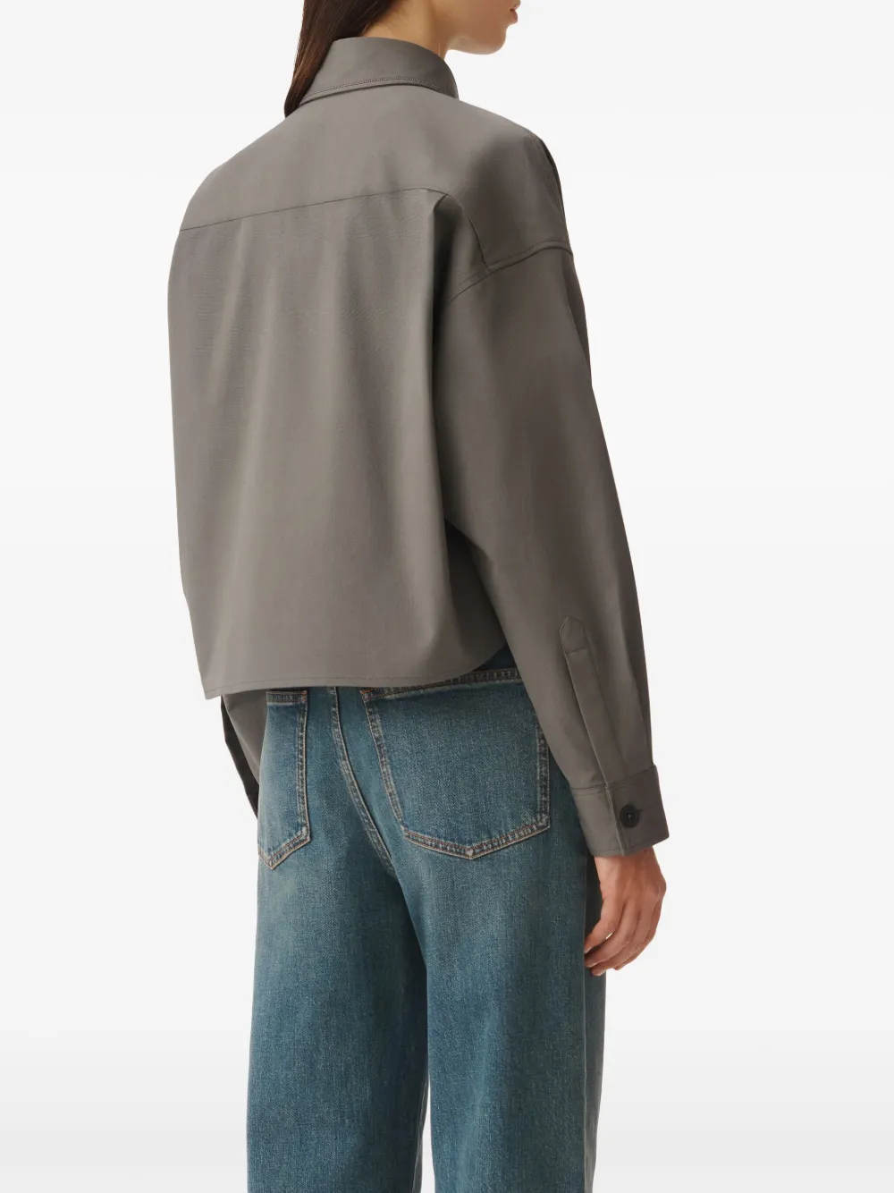 Fabiana Filippi Cropped jack Grijs