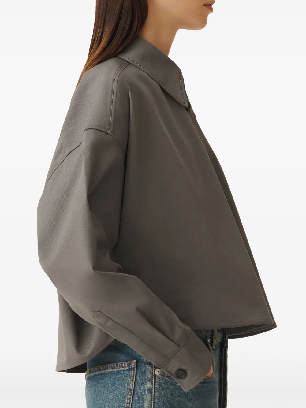 Fabiana Filippi Cropped jack Grijs