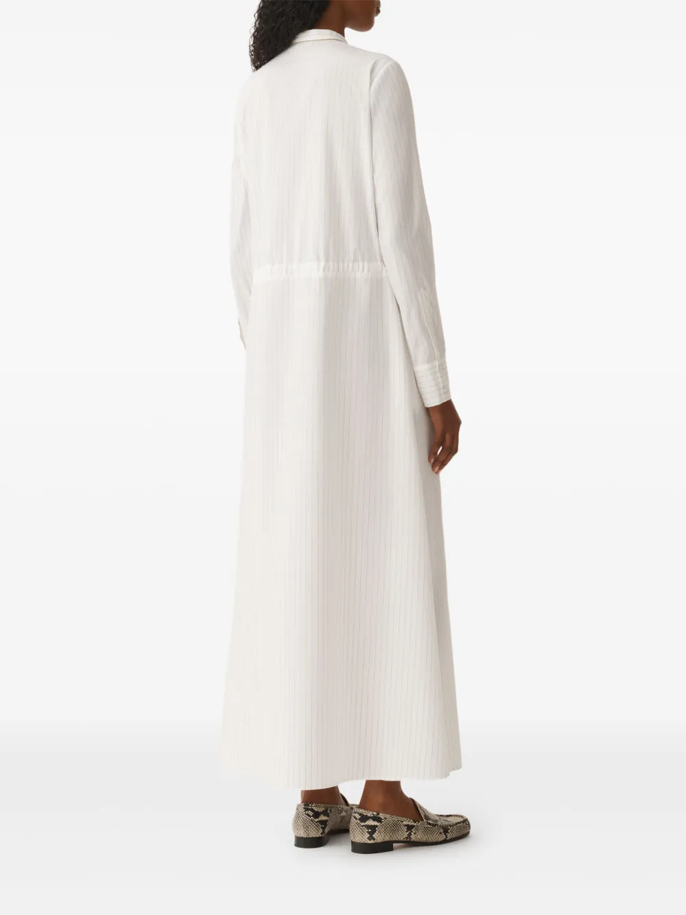 Fabiana Filippi Cotton Mini Dress In White