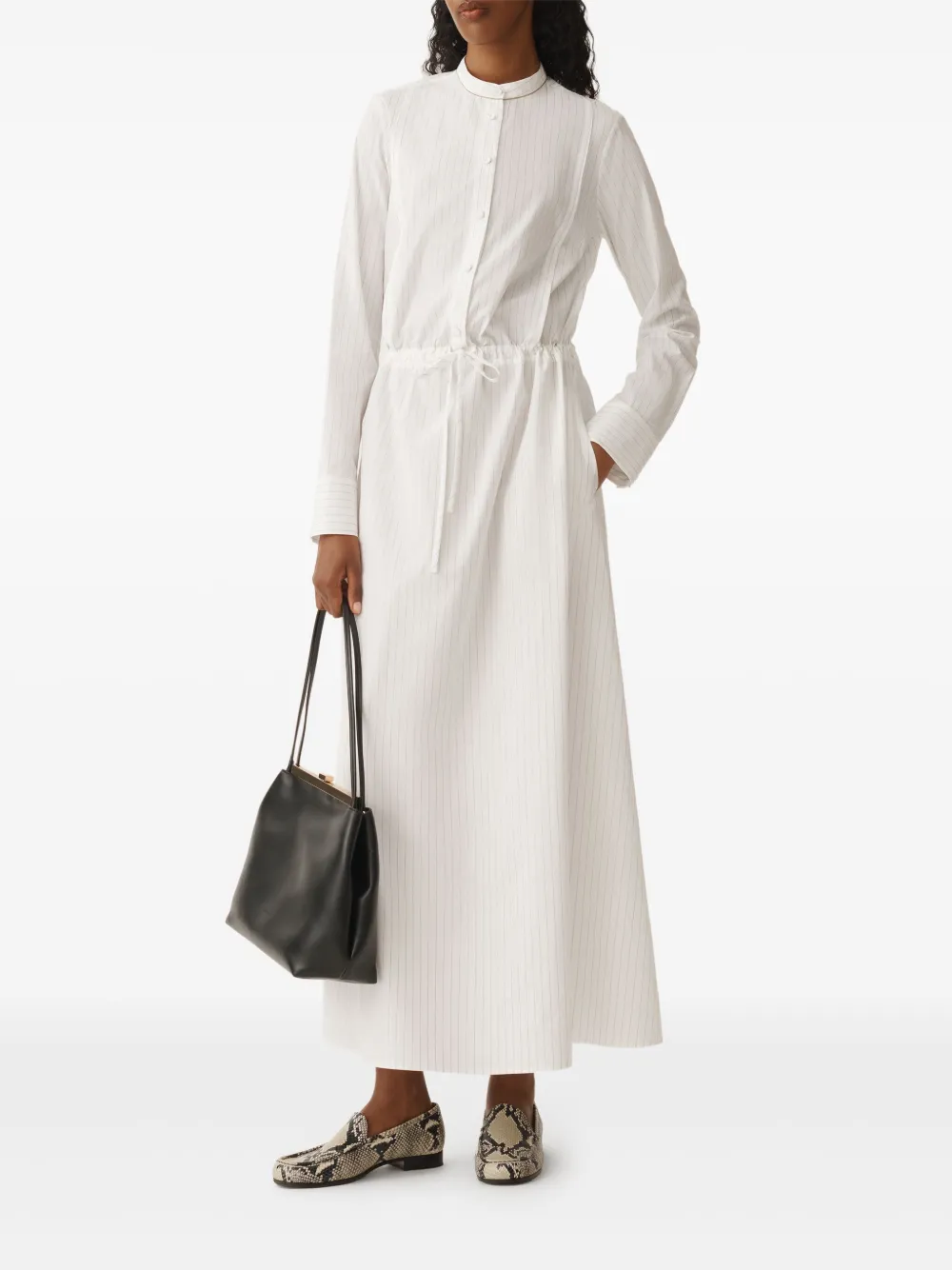 Fabiana Filippi Linnen mini-jurk - Wit