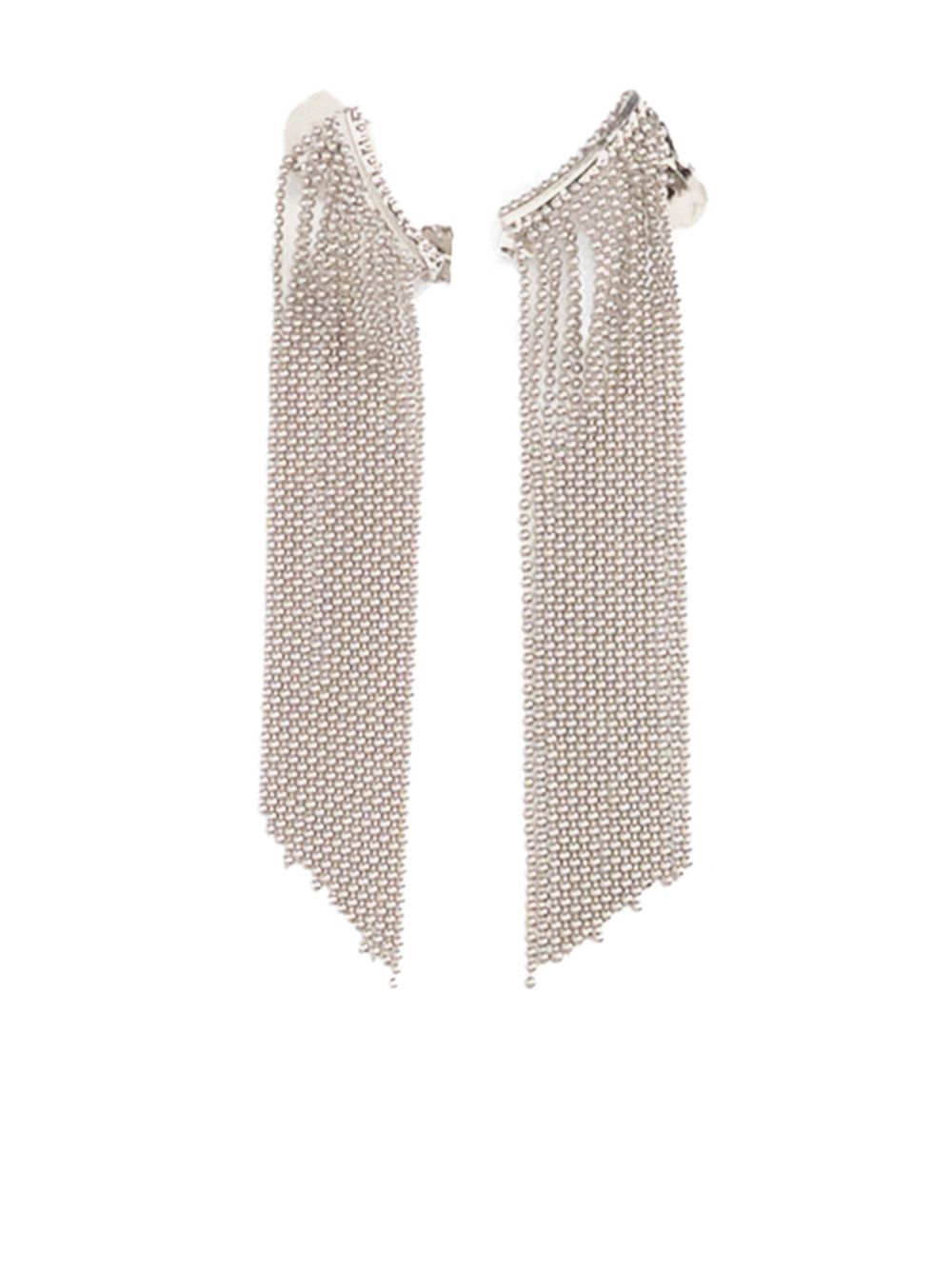 Fabiana Filippi fringed cuff earrings - Silver