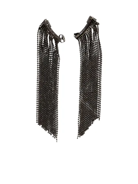 Fabiana Filippi fringed cuff earrings