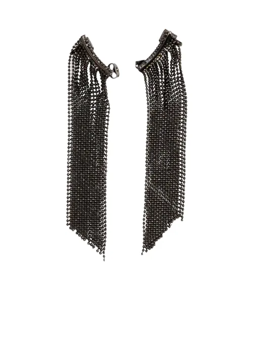 Boucles d'oreilles à franges - Fabiana Filippi - Modalova
