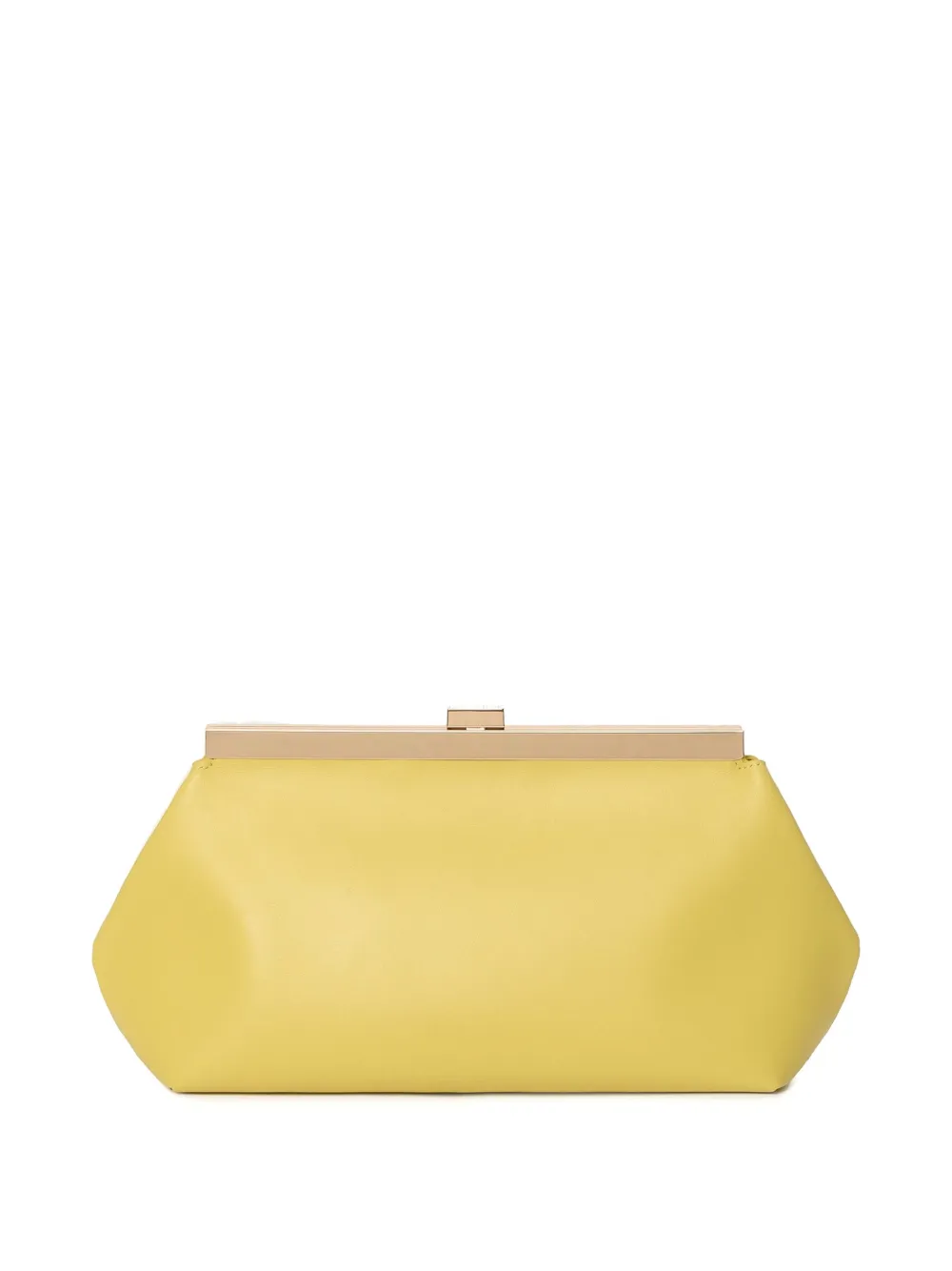 Fabiana Filippi leather clutch bag - Geel