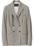Fabiana Filippi double-breasted blazer - Grey
