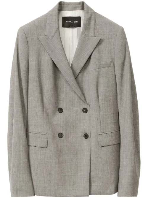 Blazer à boutonnière croisée - Fabiana Filippi - Modalova
