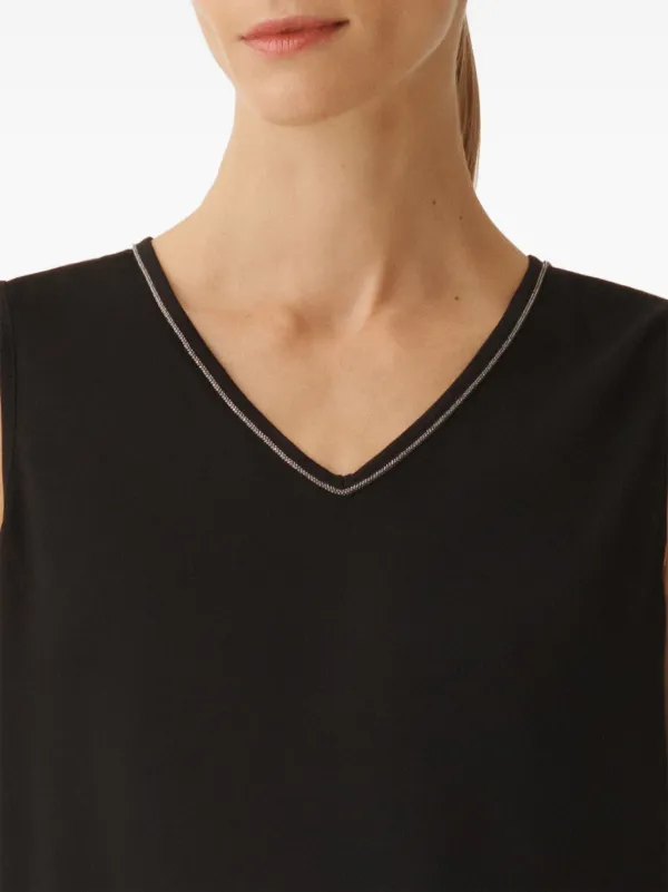 Fabiana Filippi タンクトップ | ブラック | FARFETCH JP