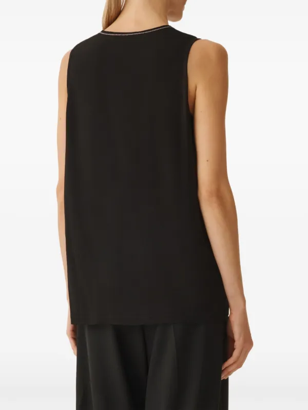 ファビアナフィリッピ　タンクトップ　46000円 Fabiana Filippi タンクトップ | ニュートラル | FARFETCH JP