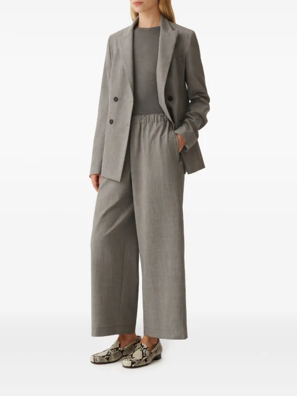 ファビアナフィリッピのパンツ Fabiana Filippi ストレートパンツ | グレー | FARFETCH JP