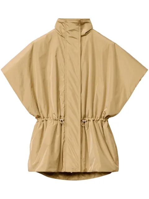 Fabiana Filippi short-sleeved cape cape