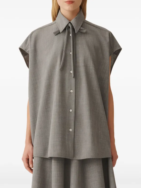 Fabiana Filippi Cool シャツ | グレー | FARFETCH JP