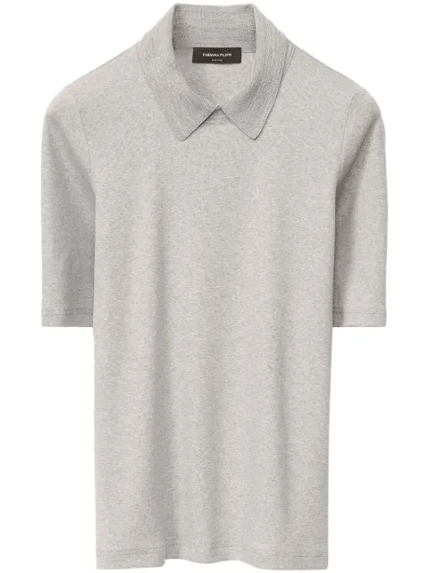 Fabiana Filippi mélange-effect polo top