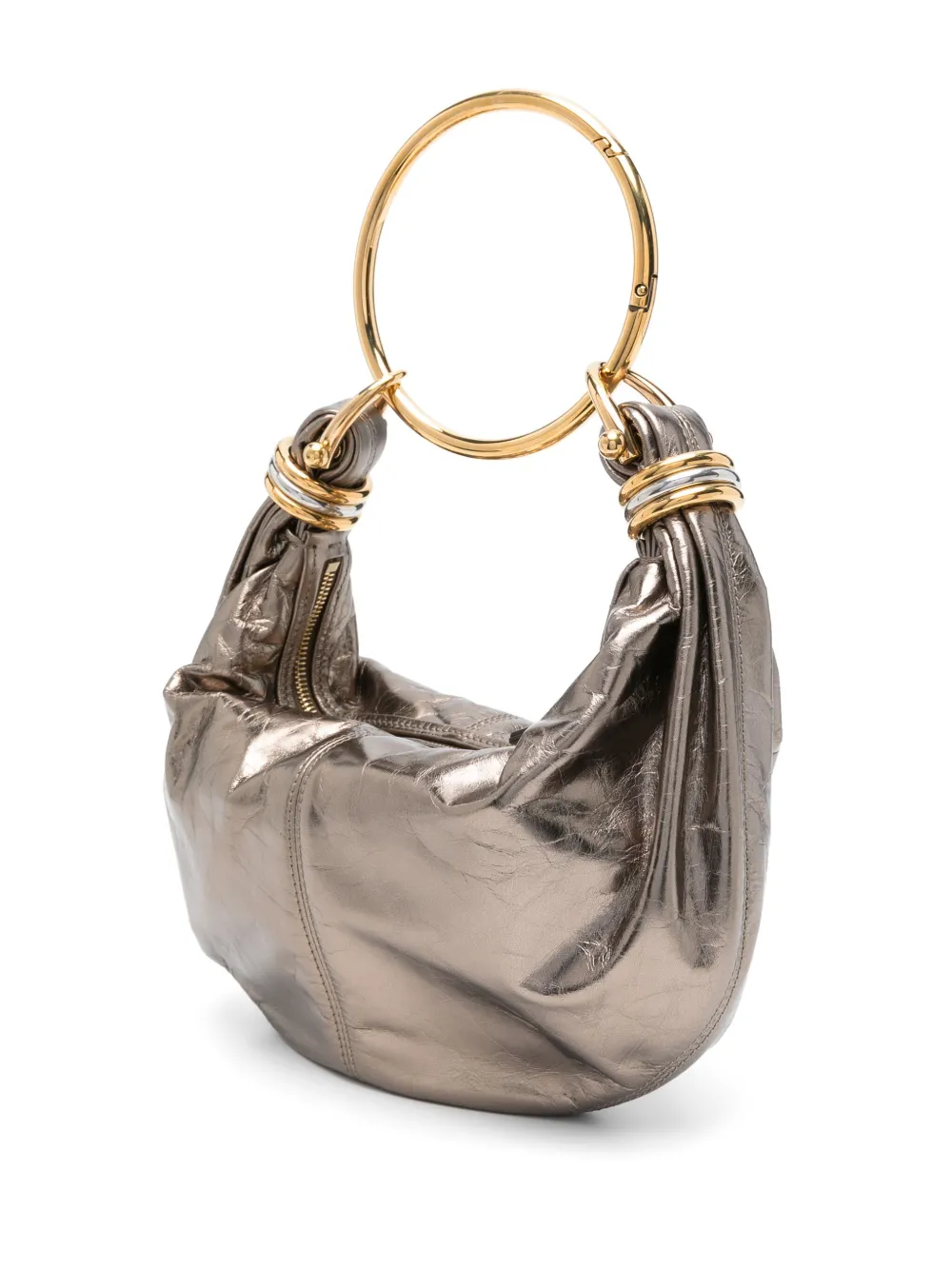 Chloé Bracelet schoudertas met polsband Zilver