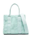 TWINSET faux-fur tote bag - Blue