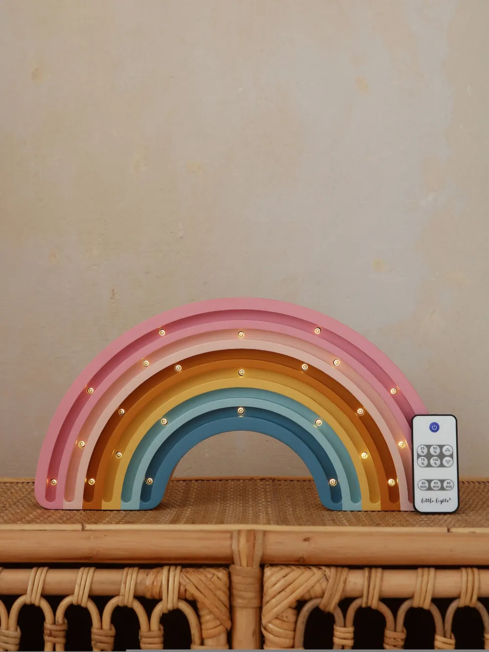  Little Lights Lampe Rainbow - Rose 