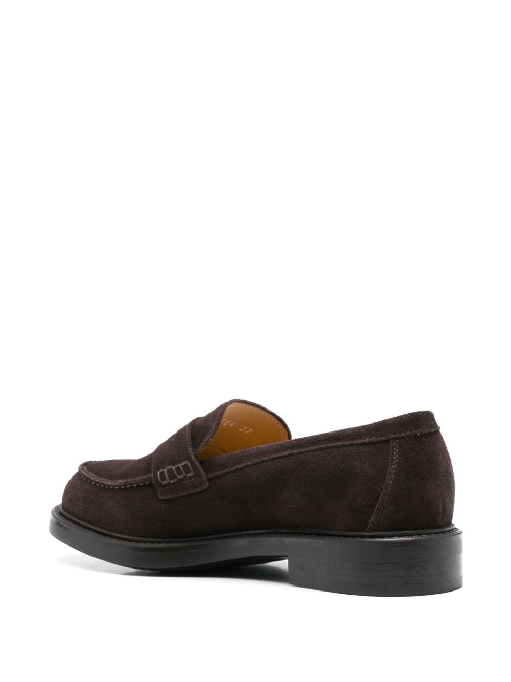 Doucal's Suède loafers Bruin