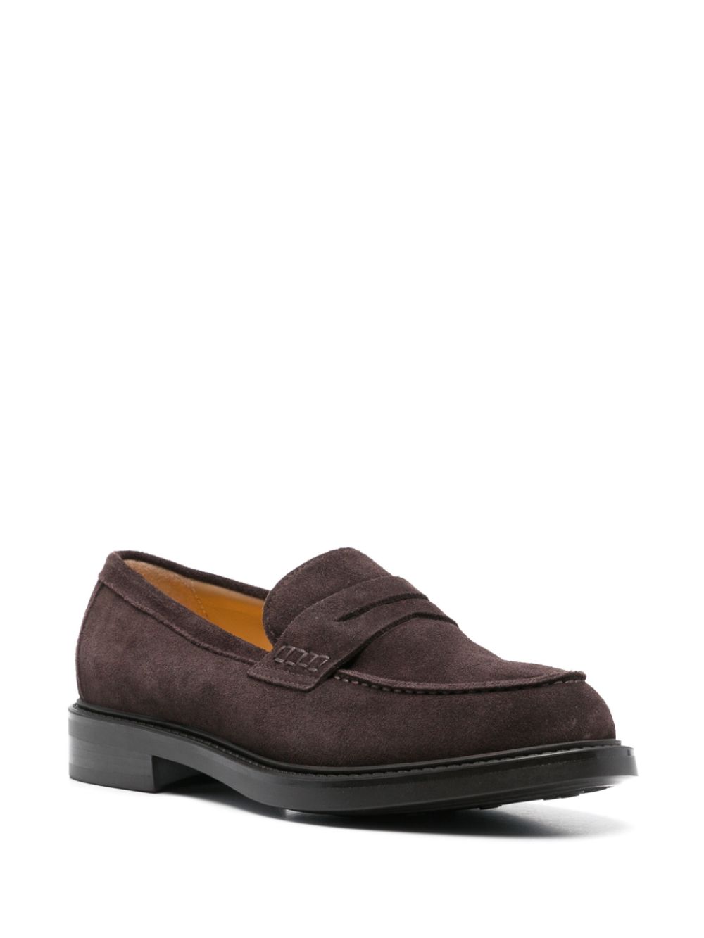 Doucal's Suède loafers Bruin