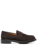 Doucal's suede loafers - Brown