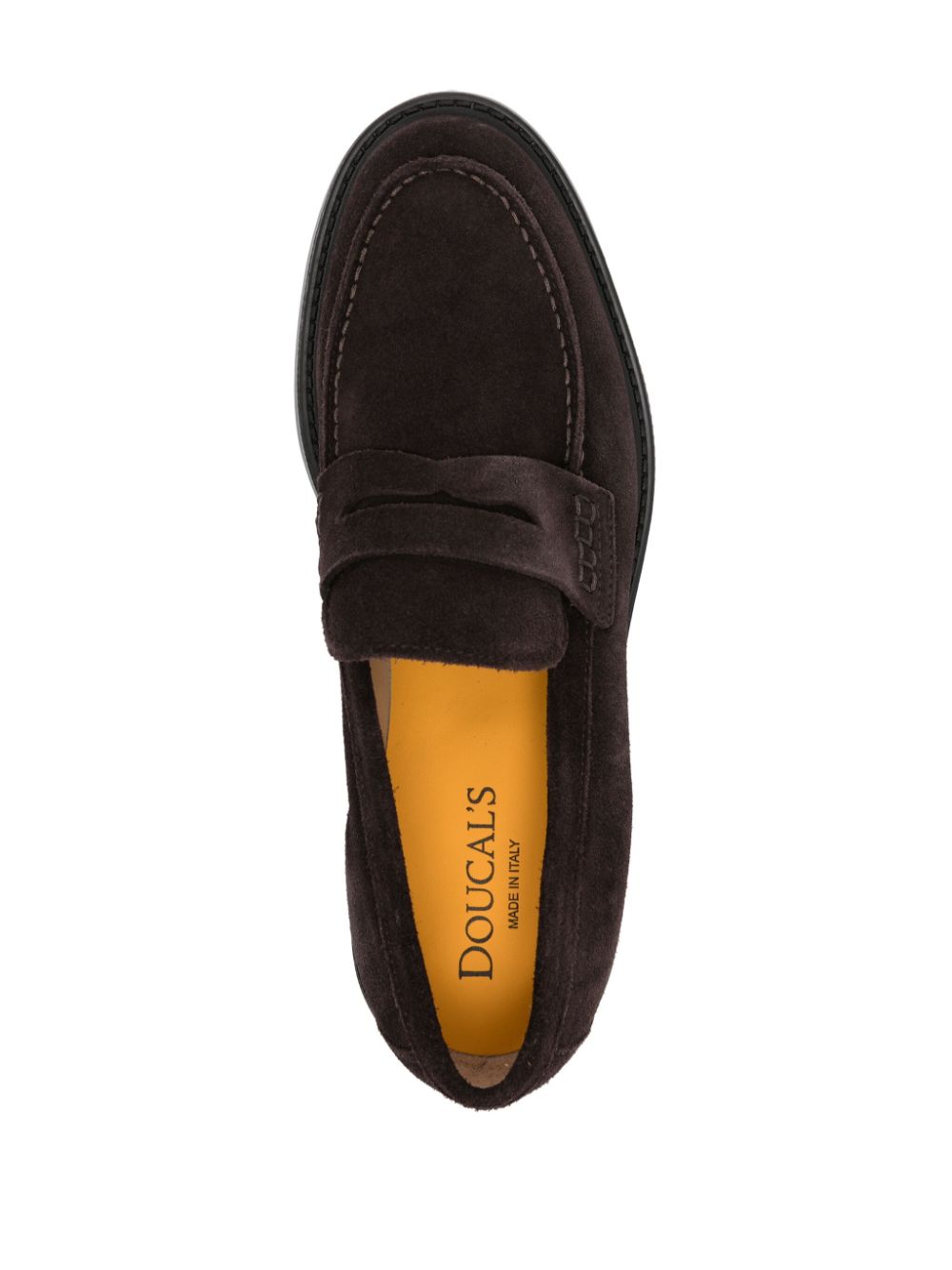 Doucal's Suède loafers Bruin