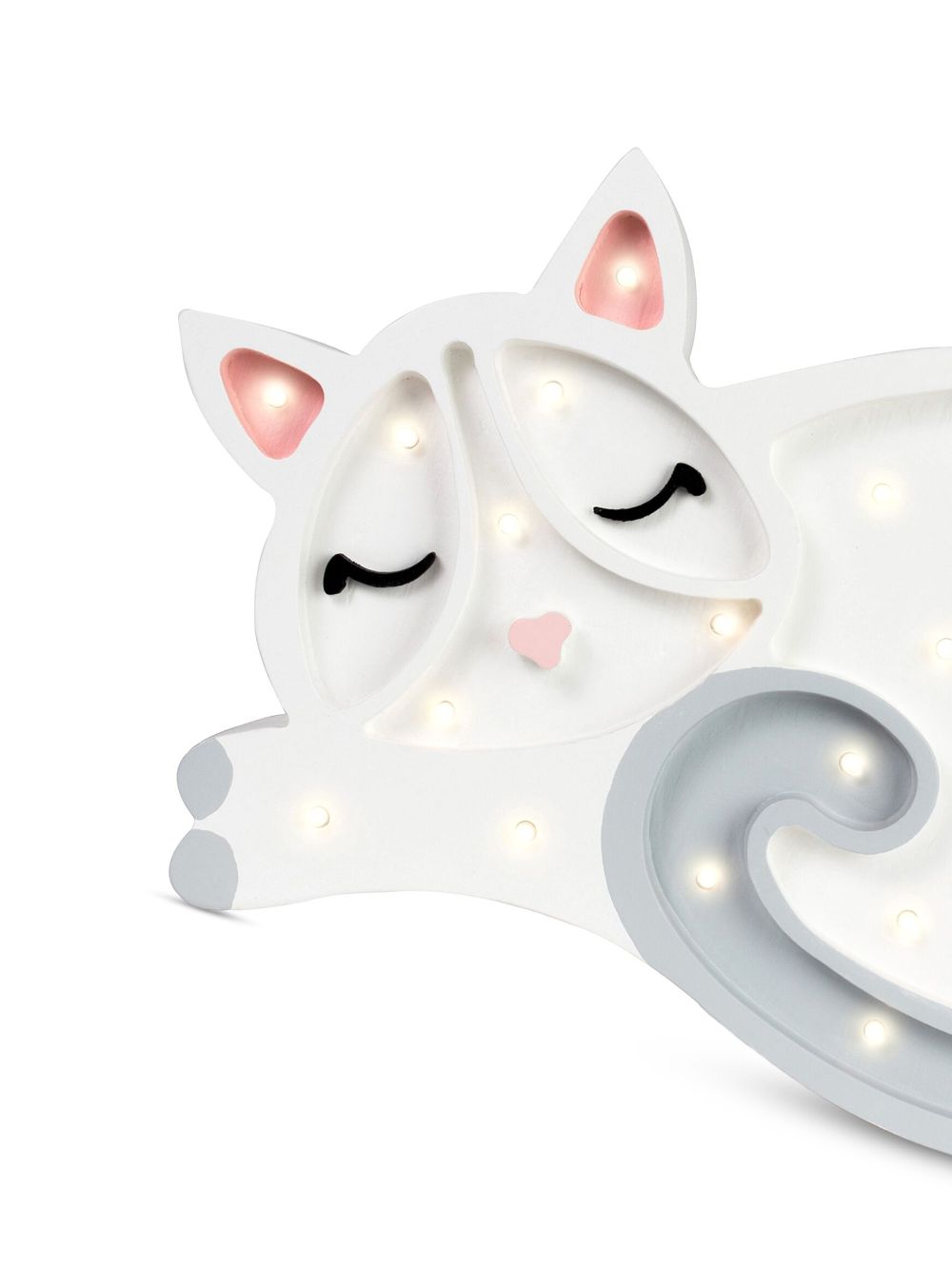 Little Lights Kattenlamp - Wit