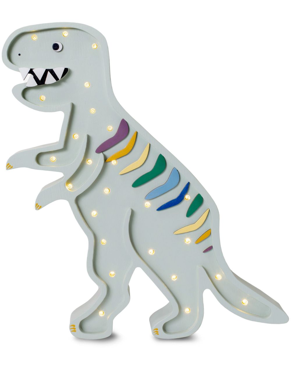 Little Lights Dino T.Rex lamp - Grey