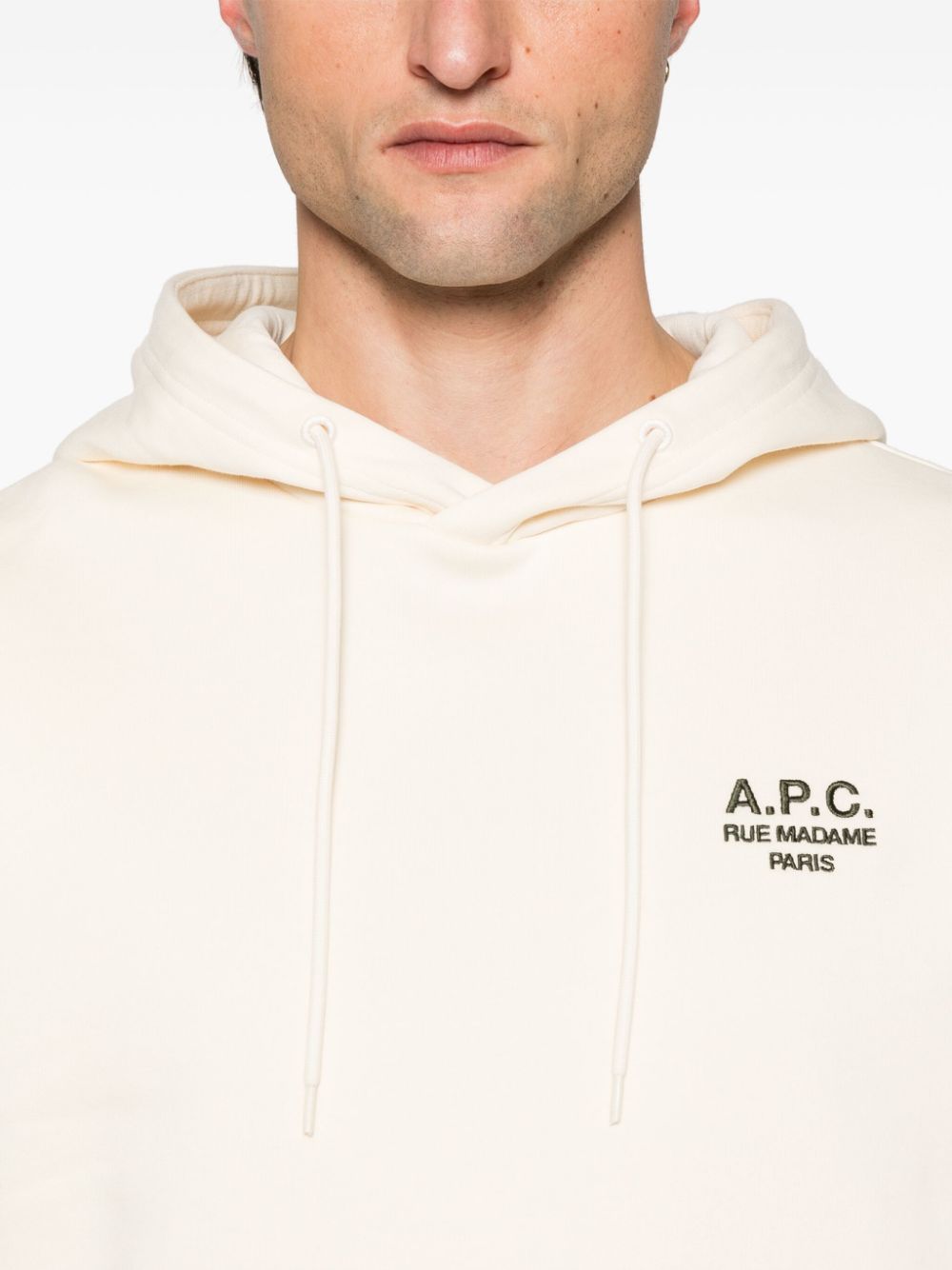 A.P.C. Rue Madame hoodie Beige