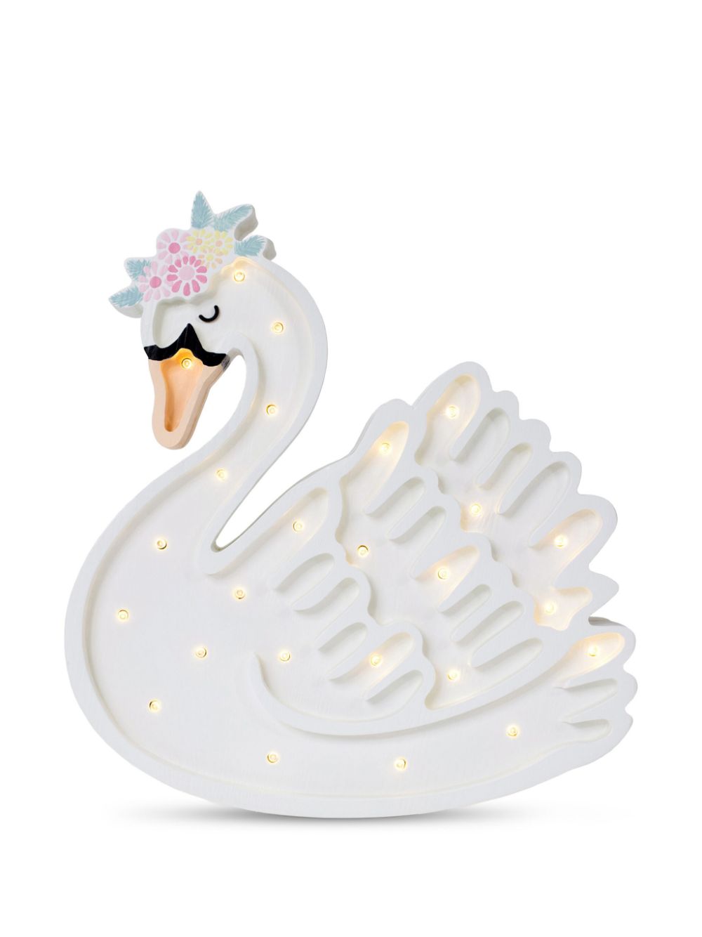 Little Lights Swan lamp - White