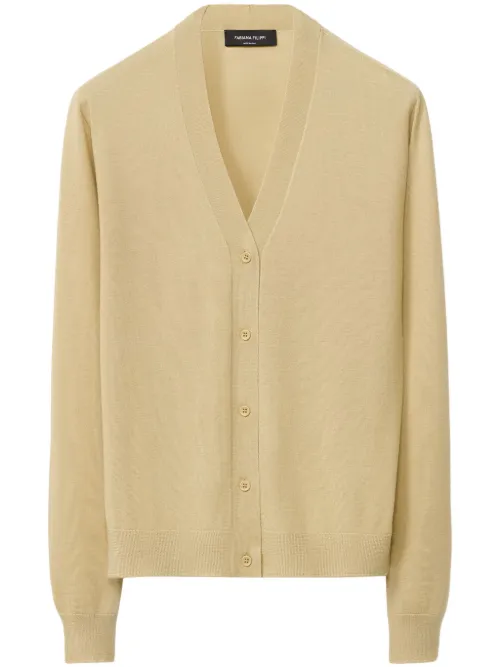 Cardigan en maille fine - Fabiana Filippi - Modalova