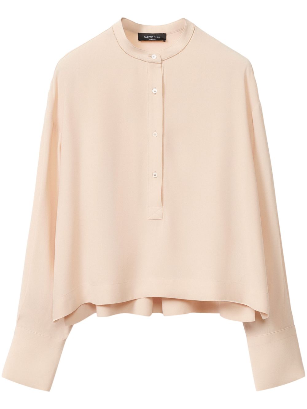 Fabiana Filippi Envers satin shirt - Pink