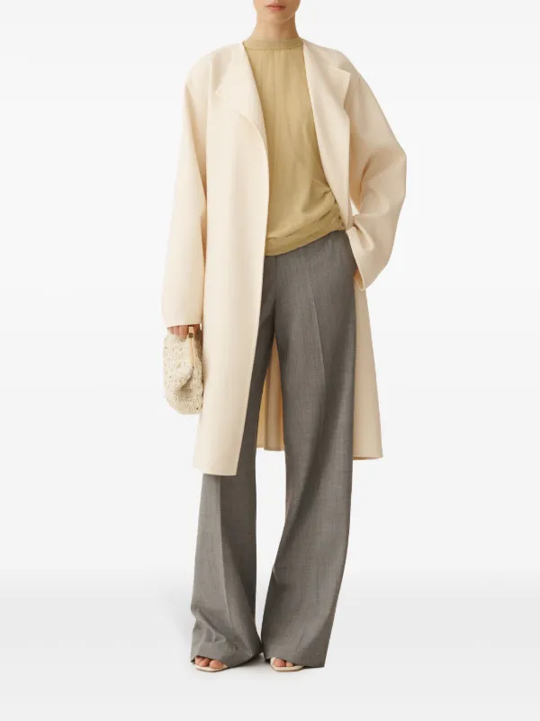 Fabiana Filippi ウール コート | ニュートラル | FARFETCH JP