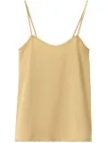 Fabiana Filippi satin cami top - Yellow