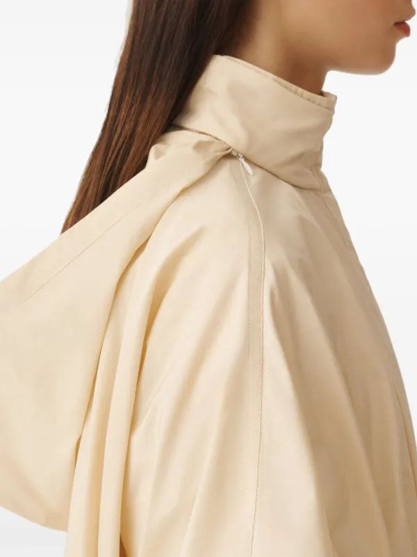 Fabiana Filippi ショートスリーブ ケープ | ニュートラル | FARFETCH JP