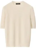 Fabiana Filippi sequin-embellished T-shirt - Neutrals