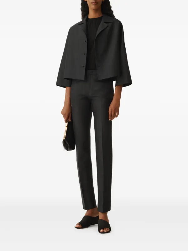 パンツ FABIANA FILIPPI 'Mikado' pants Fabiana Filippi Mikado Trousers | Black | FARFETCH GE