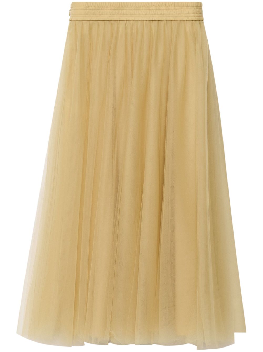 Fabiana Filippi Midi-plooirok Beige