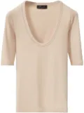 Fabiana Filippi jersey T-shirt - Neutrals