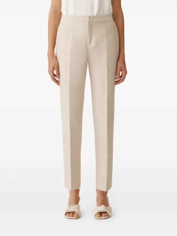 Fabiana Filippi Mikado パンツ | ニュートラル | FARFETCH JP