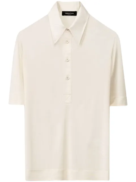Fabiana Filippi silk polo top