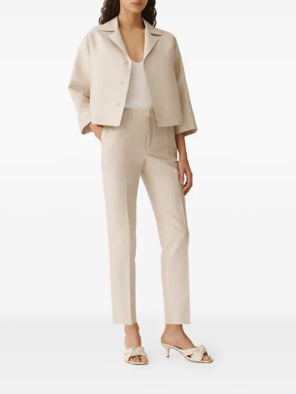 近年 FABIANA FILIPPI ウールジャケット モニーレ ルーチェ 紺