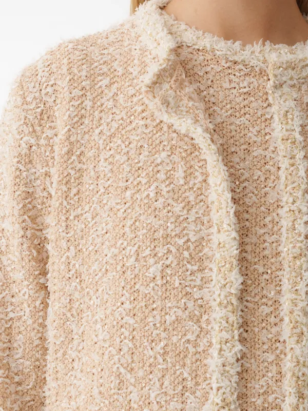 Fabiana Filippi Tweed Jacket | Pink | FARFETCH