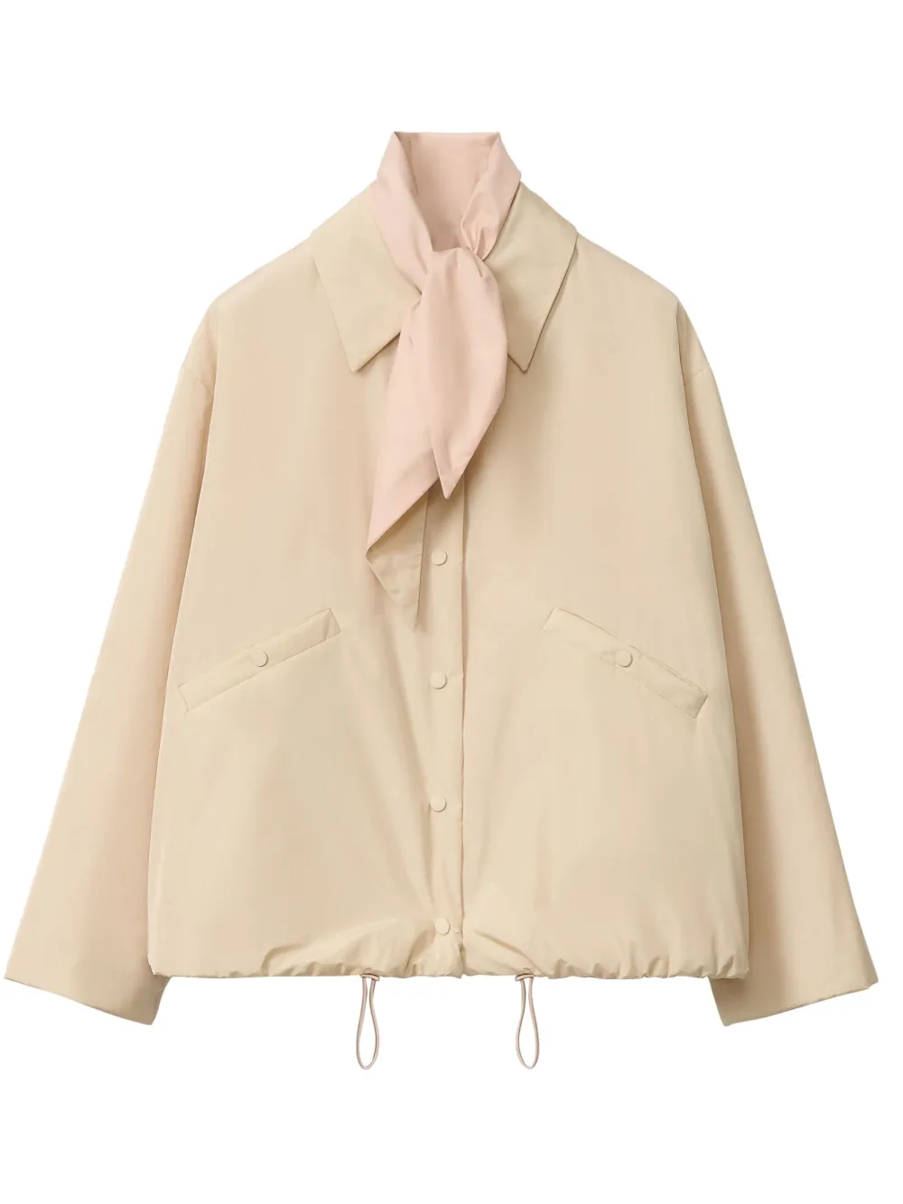 FABIANA FILIPPI DRAWSTRING-HEM JACKET